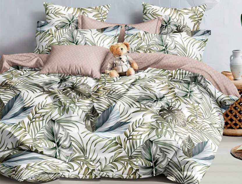 

Семейный комплект постельного белья Реноме Семейный Темно-синяя коллекция New St-2596 (сатин)