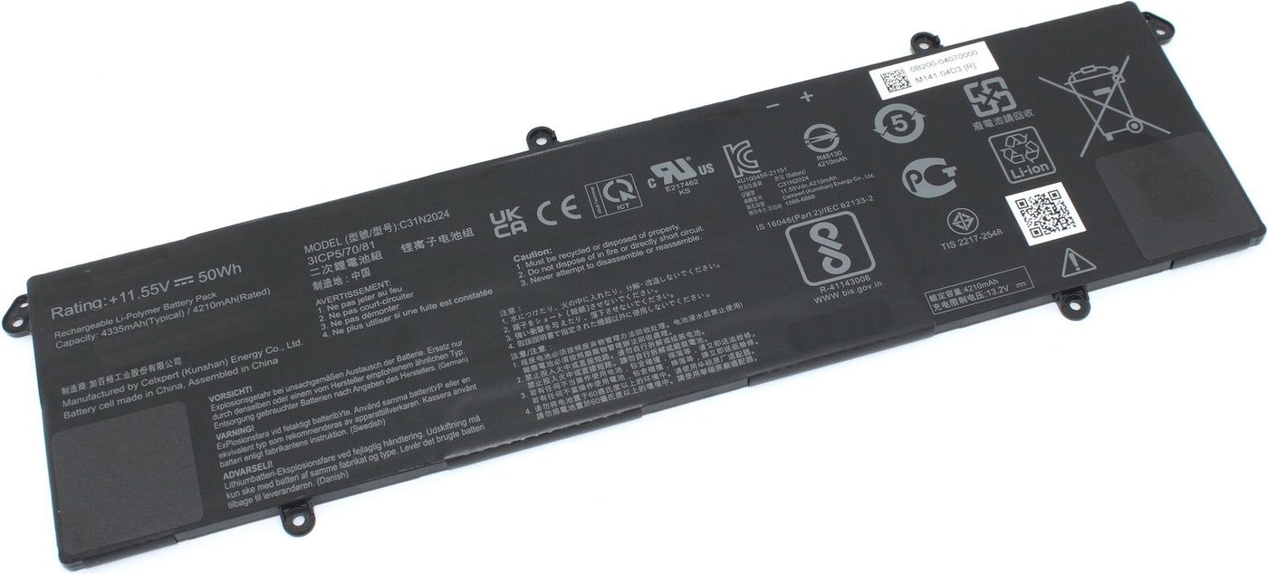 

Аккумуляторы для ноутбуков ASUS C31N2024