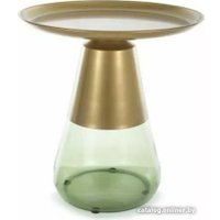 Журнальный столик Signal Tiffany A (золотой/зеленый)
