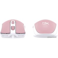 Игровая мышь HyperX Pulsefire Core (белый/розовый)