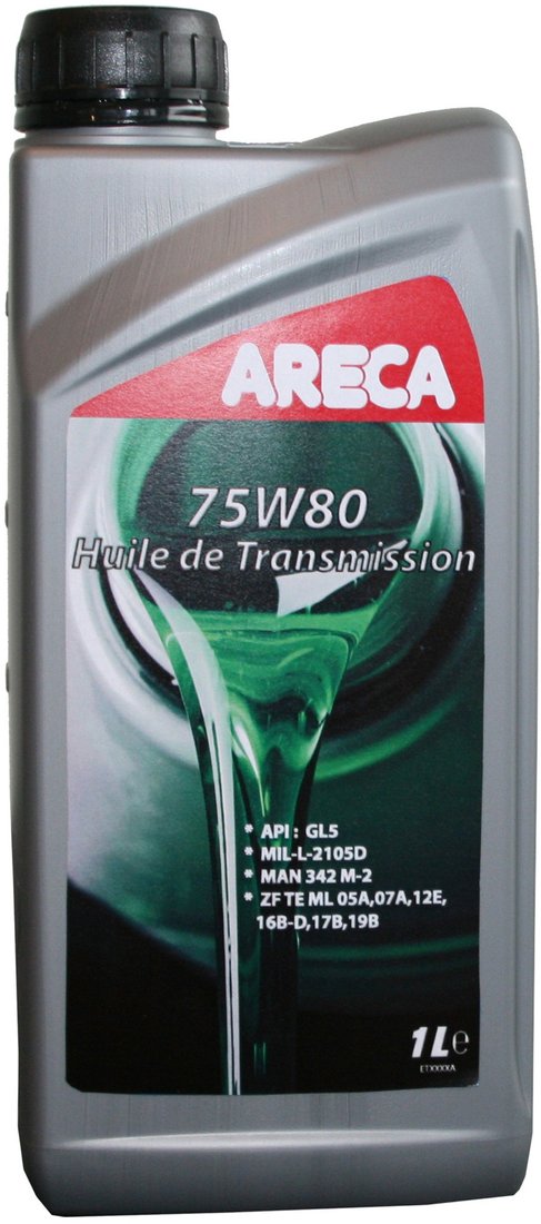 

Трансмиссионное масло Areca 75W-80 1л