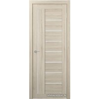 Межкомнатная дверь Юркас Stark ST3 ДО 90x200 (капучино, стекло мателюкс матовое)