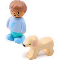 Развивающая игра Hape Мальчик и собака E3431_HP в Солигорске