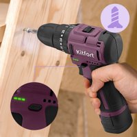 Ударная дрель-шуруповерт Kitfort KT-6505 (с 1-им АКБ) в Витебске