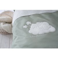 Детский комплект постельного белья Perina Бамбино 6 предметов (олива)