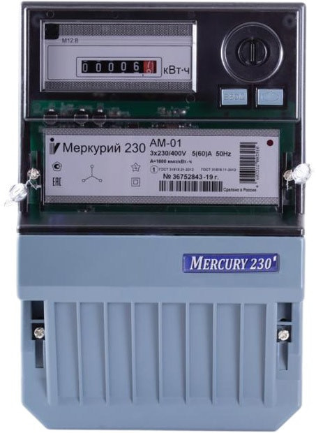 

Счетчик электроэнергии Инкотекс Меркурий 230 AM-02