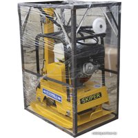 Виброплита Skiper C-160 Honda GX270 (реверс, колеса)