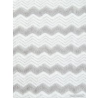 Плед Tex Republic Absolute Зигзаг двухцветный Flannel 200x220 92574 (серый)