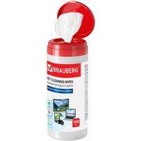 Влажные салфетки BRAUBERG 510122 (100 шт)