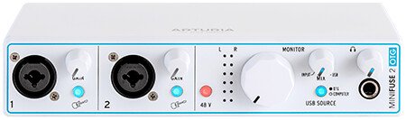 Аудиоинтерфейс Arturia MiniFuse 2 OTG
