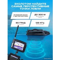 Прикормочный кораблик Boatman Actor Pro (черный)