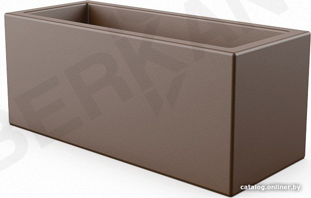 Кашпо Berkano Cubric 26*60 DB (коричневый)