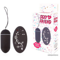 Виброяйцо Bior Toys Sexy Friend SF-70196-1 (черный)