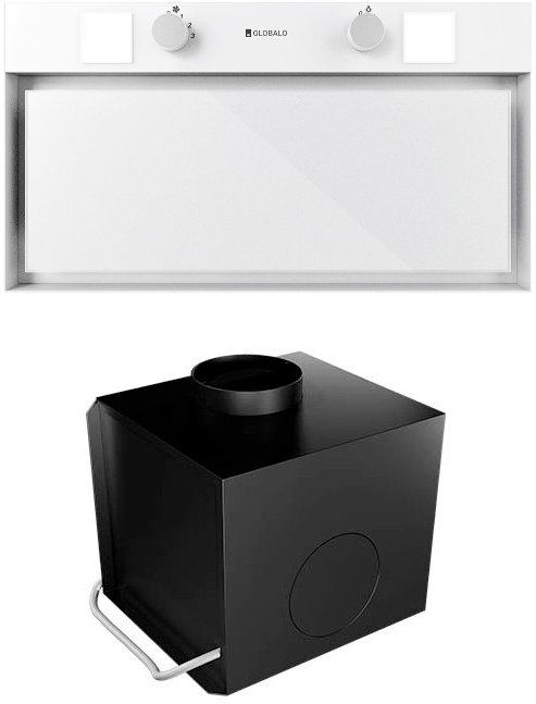 

Кухонная вытяжка Globalo Spineiro 60.1 + Turbina TW 1.2 (белый)