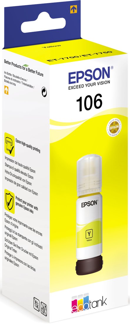 

Чернила White Ink 106 Yellow (70 мл)