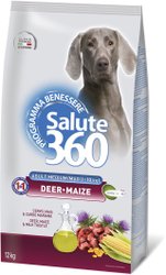 Salute 360 Dog Adult Medium/Maxi с олениной и кукурузой 3 кг