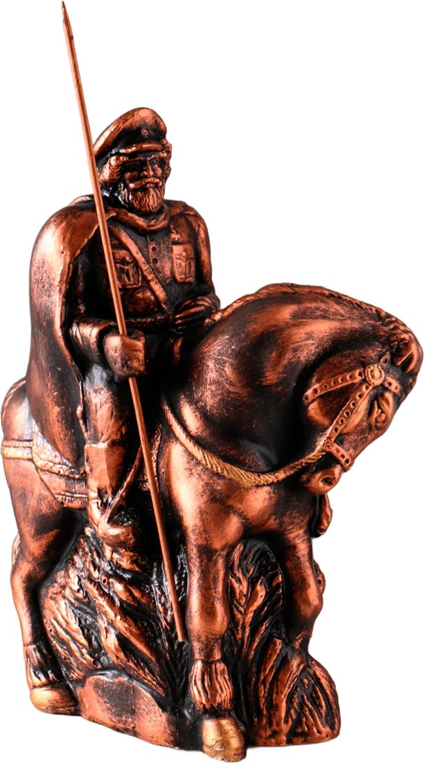 Статуэтка Хорошие сувениры Казак на коне с пикой 10911178