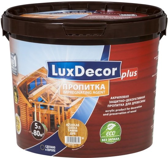 

Пропитка LuxDecor Plus 5 л (оливковый)
