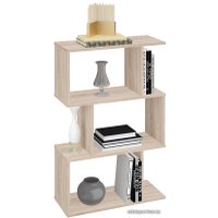 Стеллаж Polini Kids Home Smart Фигурный 3 секции 0002271.68 (дуб)