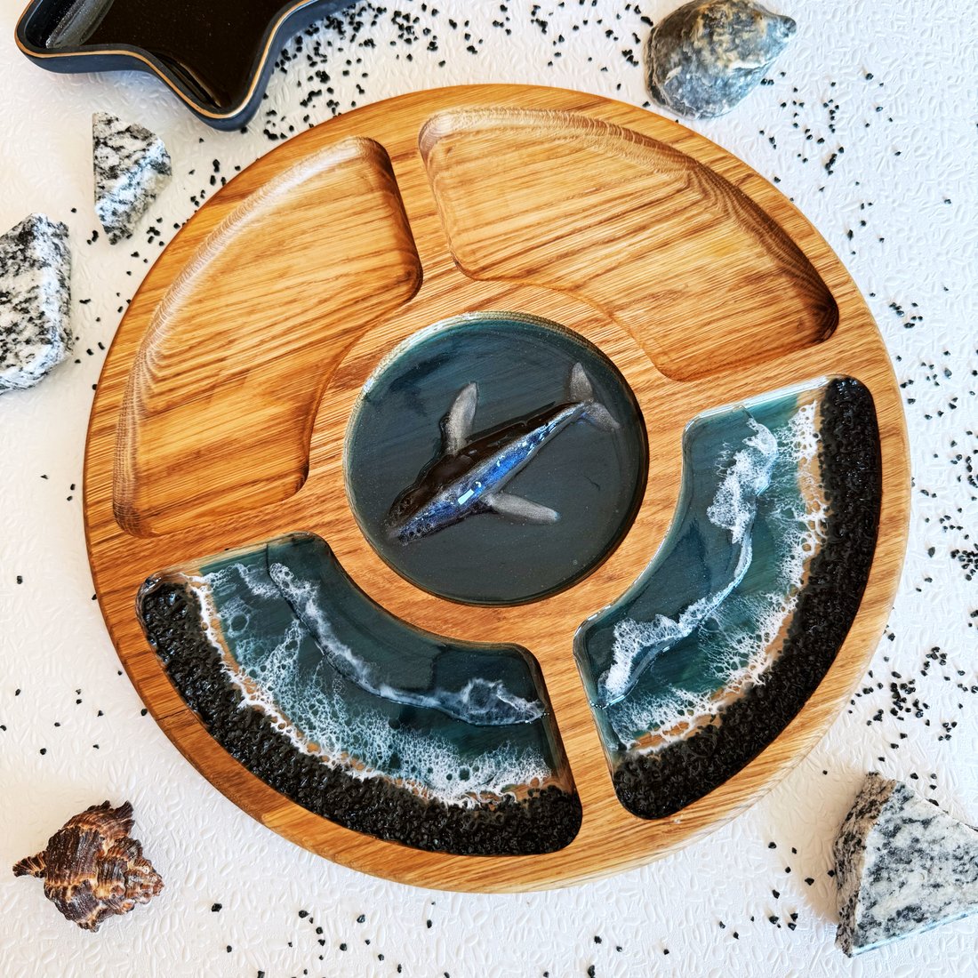 

Менажница Wood_N_Sea Море с китом