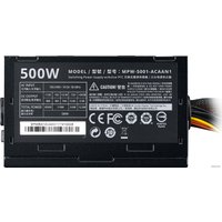 Блок питания Cooler Master Elite V3 230V 500W MPW-5001-ACABN1