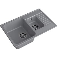 Кухонная мойка GranFest QUARZ Z-21K (темно-серый)