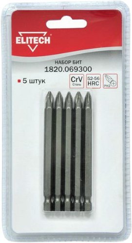 Набор бит ELITECH 1820.069300