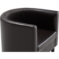 Интерьерное кресло Mio Tesoro Агата 351 (коричневый 87)