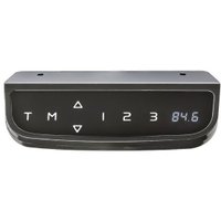 Стол для работы стоя ErgoSmart Electric Desk Prime 1200х650х18 мм (дуб мореный/черный)