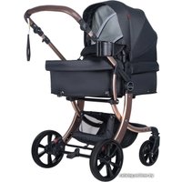 Универсальная коляска Aimile Original New Gold (2 в 1, черное золото) в Могилеве