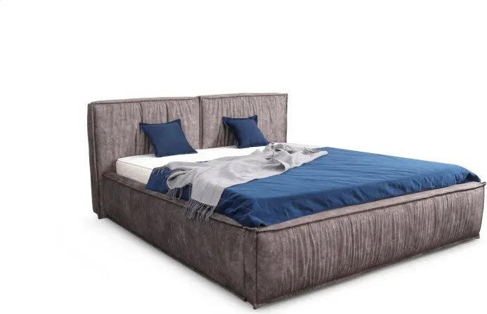 

Кровать Мебельград Чикаго 180x200 с подъемным ортопедическим осн. и бельевым ящиком (аликанте серый)