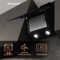 Кухонная вытяжка Weissgauff Tau 60 TC BL