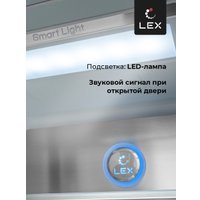 Четырёхдверный холодильник LEX LCD505WGID