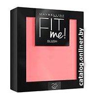 Румяна Maybelline Fit me (25 Розовый) 4.5 г