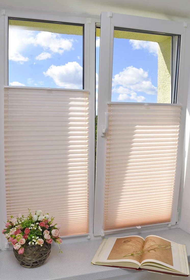 

Плиссе Delfa Basic Crush СПШ-8511 (48x160, коралловый)