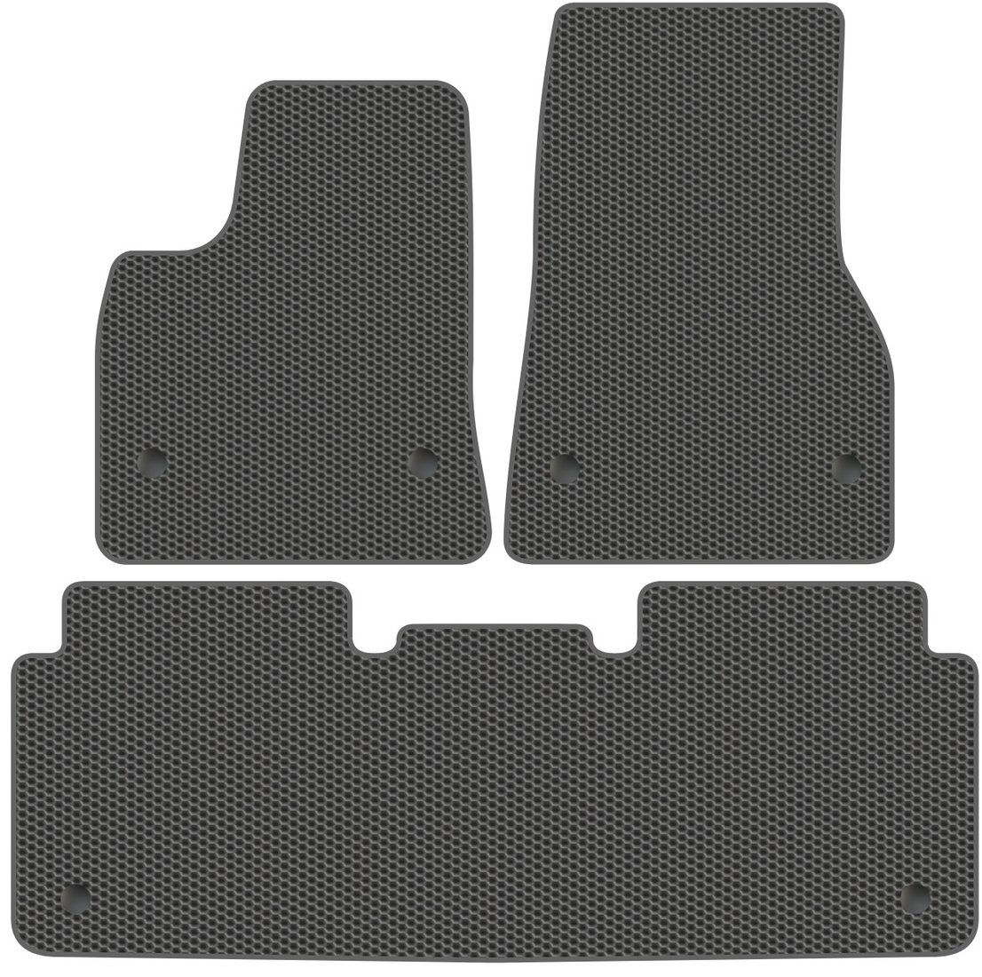 

Комплект ковриков для авто Alicosta Tesla Model S (лифтбек) 2012 - Н.В. (серый)