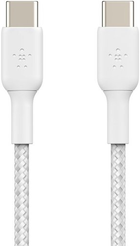 Кабель Belkin CAB004BT2MWH2PK USB Type-C - USB Type-C (2 м, 2 шт, белый)