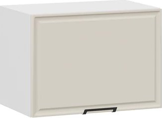 

Шкаф навесной Трия Белладжио 1ВВ5Г с одной откидной дверью (белый/софт панакота)