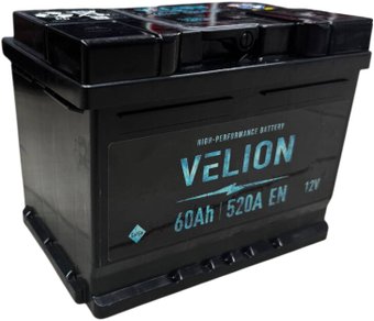 Автомобильный аккумулятор Velion R+ (60 А·ч)