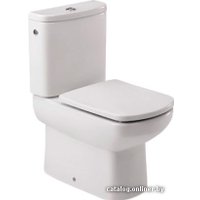 Унитаз напольный Roca Dama Senso Compacto (342519000 + 34151B000 + 801511004) с крышк.