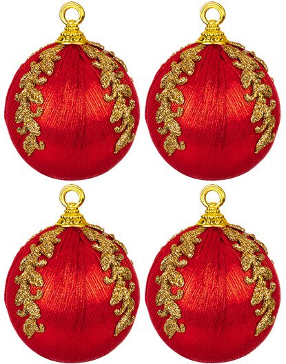 

Елочная игрушка Elan Gallery Акцент 970083 (красный)
