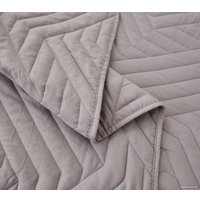 Набор текстиля для спальни Sofi De MarkO Мориц 230х250 Пок-МЦ-ср-230х250 (серый)