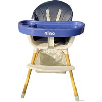 Высокий стульчик Nino Lark (темно-синий)