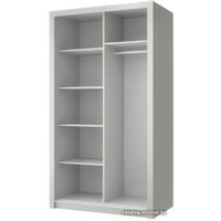 Шкаф распашной Anrex Lyon 120 (серый)