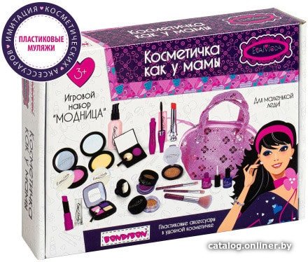 Набор детской декоративной косметики Bondibon Eva Moda Модница ВВ5066