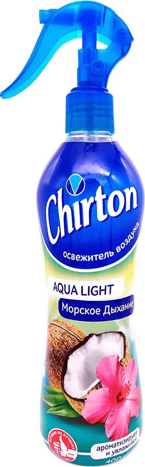 

Освежитель воздуха Chirton Аква Лайт Морское дыхание (400 мл)