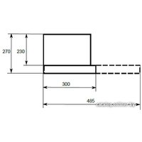 Кухонная вытяжка DeLonghi KD-5S-60X TURBOLINE