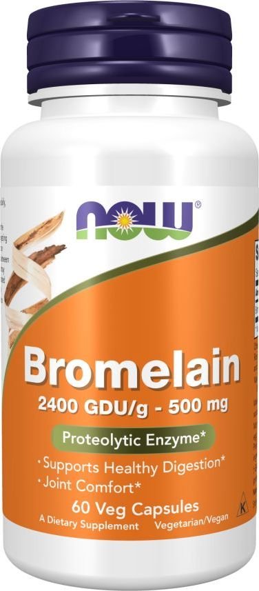 БАД Now Foods Bromelain 500 мг (60 капсул)