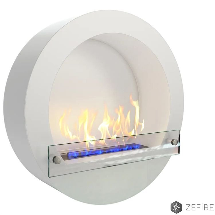 Биокамин ZeFire Enigma белый