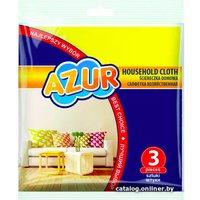 Салфетка хозяйственная Azur для уборки дома 3 шт